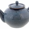 Oldenhof 1821 Theepot 1 Liter Aardewerk Indigo Spickel Blauw -Bekend Glaswerk Winkel 01.309.558