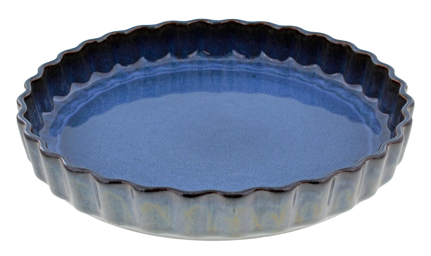 Oldenhof 1821 Quichevorm ø 27 Cm Aardewerk Azuurblauw