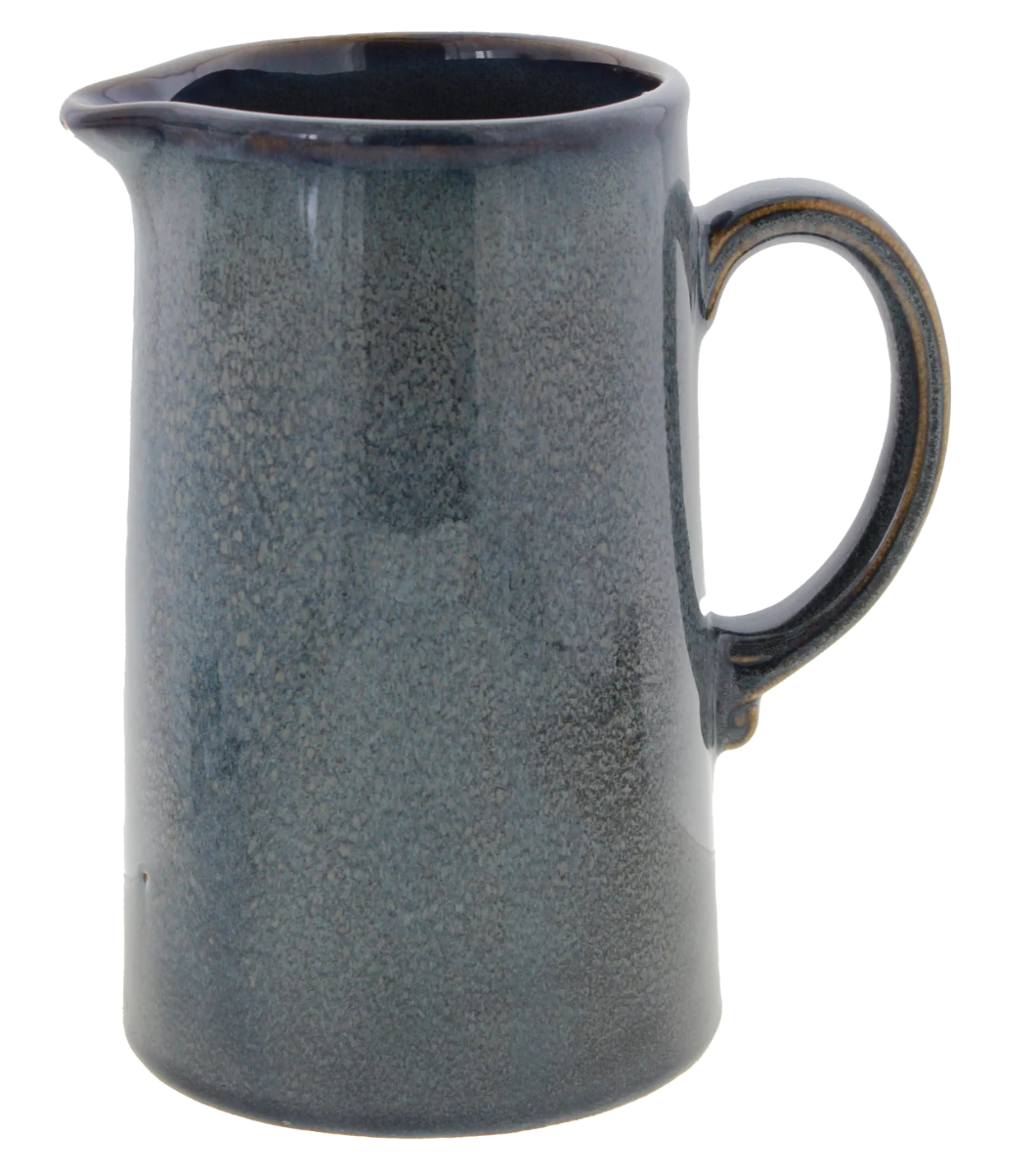 Oldenhof 1821 Cilinder Karaf 1,2 Liter Aardewerk Indigo Spickel Blauw 3 Oldenhof 1821 Cilinder Karaf 1,2 Liter Aardewerk Indigo Spickel Blauw