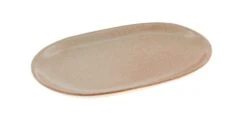 Oldenhof 1821 Ovale Serveerschaal ø 16 X 23 Cm Aardewerk Beige