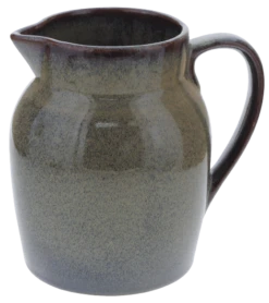 Oldenhof 1821 Hazelnut Karaf 1 Liter Aardewerk Mosgroen