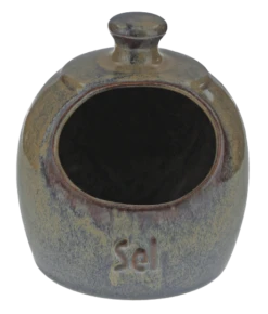 Oldenhof 1821 Zoutbox ø 16 Cm Aardewerk Mosgroen