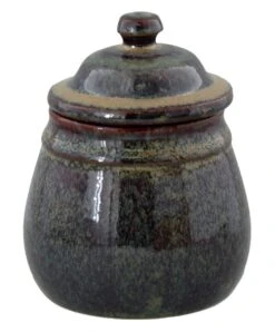 Oldenhof 1821 Suikerpotje Aardewerk Mosgroen