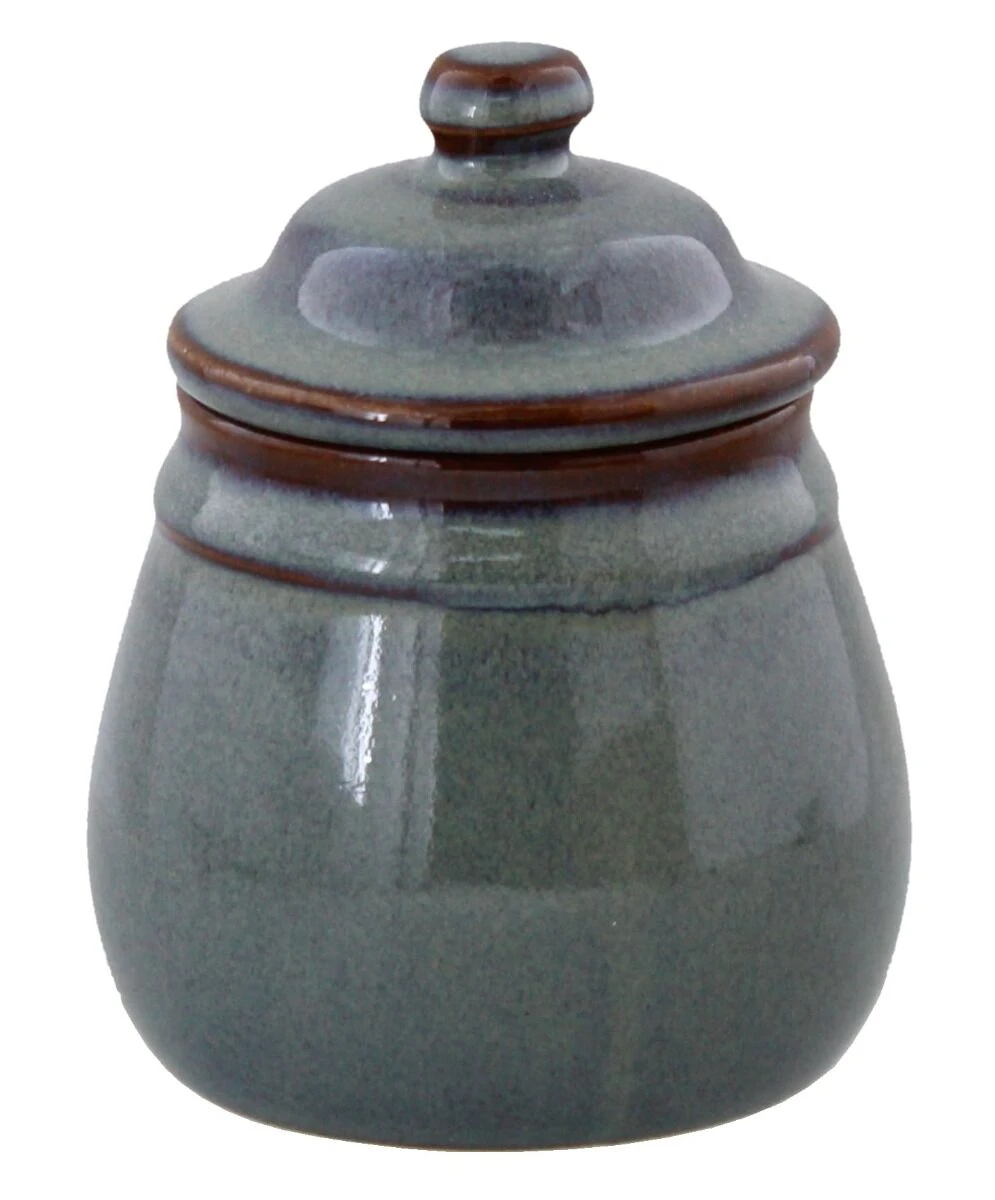 Oldenhof 1821 Suikerpotje Aardewerk Olijfgrijs 3 Oldenhof 1821 Suikerpotje Aardewerk Olijfgrijs