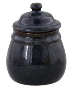 Oldenhof 1821 Suikerpotje Aardewerk Spikkelblauw