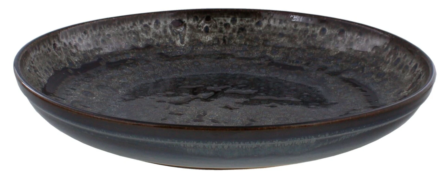 Oldenhof 1821 Serveerbord ø 35 Cm Aardewerk Spikkelblauw 3 Oldenhof 1821 Serveerbord ø 35 Cm Aardewerk Spikkelblauw