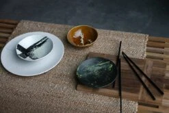 HK Living ACE6978 Kyoto Dinerbord ø 27,5 Cm Aardewerk Wit -Bekend Glaswerk Winkel 30