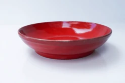 Oldenhof 1821 Diep Bord ø 23 X 5,5 Cm Aardewerk Rood