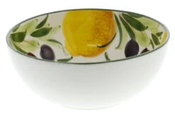 Oldenhof Ronde Schaal Met Citroenen En Olijven ø 21 Cm Aardewerk Wit 7 Oldenhof Ronde Schaal Met Citroenen En Olijven ø 21 Cm Aardewerk Wit -Bekend Glaswerk Winkel 6522 100392 3