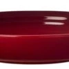 Le Creuset Diep Bord ø 22 Cm Aardewerk Kersrood -Bekend Glaswerk Winkel 70102220600099 le creuset dk