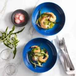 Le Creuset Diep Bord ø 22 Cm Aardewerk Azure -Bekend Glaswerk Winkel 70102222200099 alt5