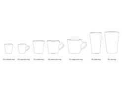 HK Living 70's ACE6864 Virgo Cappuccinomok 300 Ml Aardewerk Grass-Stream-Hail-Rock 4-delig 9 HK Living 70's ACE6864 Virgo Cappuccinomok 300 Ml Aardewerk Grass-Stream-Hail-Rock 4-delig -Bekend Glaswerk Winkel 70s lr 02 1