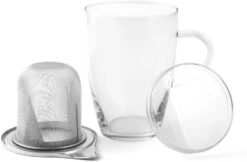 Oldenhof Lyra Theeglas Met Zeef En Deksel 350 Ml Glas Rvs 2-delig -Bekend Glaswerk Winkel 71tumqm8p6l. ac sl1500