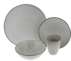 Broste Copenhagen Nordic Sand Serviesset Aardewerk 16-delig -Bekend Glaswerk Winkel 7897 100754 1