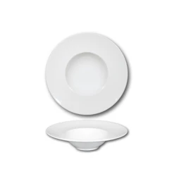 Oldenhof Napoli Diep Bord ø 27,5 Cm Porselein Wit