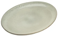 Broste Copenhagen Nordic Sand Schaal 35,5 X 26,5 Cm Aardewerk Wit