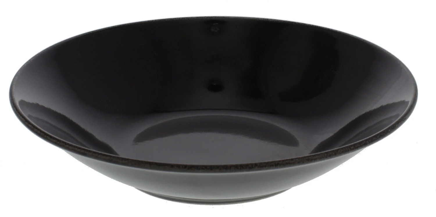 Broste Copenhagen Nordic Coal Diep Bord ø 22,5 Cm Aardewerk 3 Broste Copenhagen Nordic Coal Diep Bord ø 22,5 Cm Aardewerk