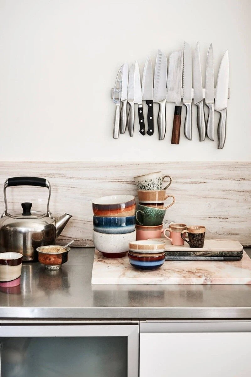 HK Living 70's ACE6864 Virgo Cappuccinomok 300 Ml Aardewerk Grass-Stream-Hail-Rock 4-delig 7 HK Living 70's ACE6864 Virgo Cappuccinomok 300 Ml Aardewerk Grass-Stream-Hail-Rock 4-delig - Afbeelding 5