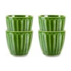 HK Living ACE7007 The Emeralds Mok 220 Ml Keramiek Groen 4-delig -Bekend Glaswerk Winkel ace7007 eg 1