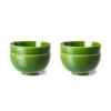 HK Living ACE7008 The Emeralds Dessertkom ø 12 Cm Keramiek Groen 4-delig -Bekend Glaswerk Winkel ace7008 eg 1 1