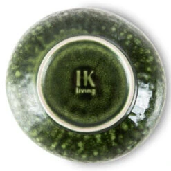 HK Living ACE7009 The Emeralds Dessertkom ø 16 Cm Keramiek 2-delig -Bekend Glaswerk Winkel ace7009 lr d 01