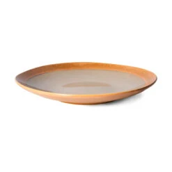 HK Living 70's ACE7073 Earth Side Plate ø 22 Cm Aardewerk 2 Stuks -Bekend Glaswerk Winkel ace7073 lr b 01 1
