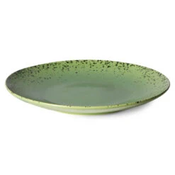 HK Living 70's ACE7078 Kiwi Dinerbord ø 29 Cm Aardewerk 2 Stuks -Bekend Glaswerk Winkel ace7078 lr b 01 1