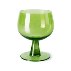 HK Living The Emeralds AGL4473 Wijnglas Laag ø 8,5 Cm Lime Groen 4-delig -Bekend Glaswerk Winkel agl4473 lr 02g