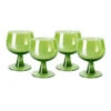 HK Living The Emeralds AGL4473 Wijnglas Laag ø 8,5 Cm Lime Groen 4-delig -Bekend Glaswerk Winkel agl4473 eg