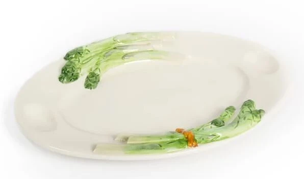 Oldenhof Ovale Aspergeschaal Met Uitsparing Voor 2 Eieren 3 Oldenhof Ovale Aspergeschaal Met Uitsparing Voor 2 Eieren