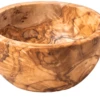Oldenhof Pure Olive Wood Schaal ø 12 Cm Olijfhout -Bekend Glaswerk Winkel bowl 1 1