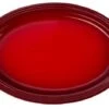 Le Creuset Ovale Schaal ø 46 Cm Aardewerk Kersrood -Bekend Glaswerk Winkel cerise ovaal