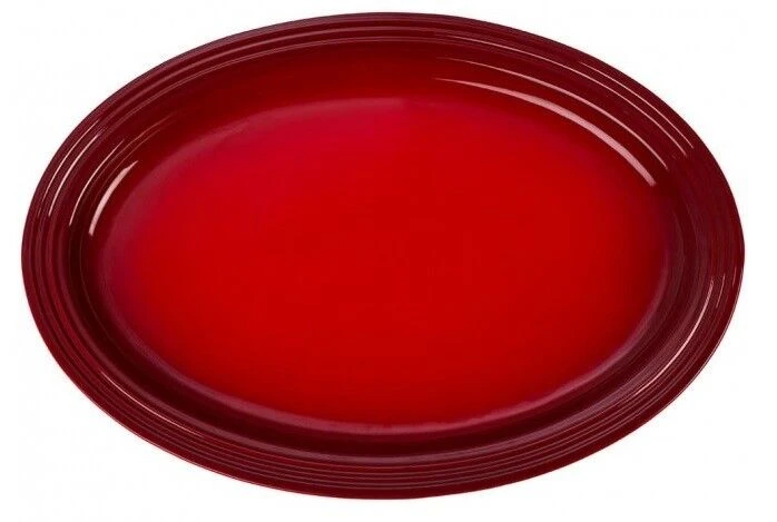Le Creuset Ovale Schaal ø 46 Cm Aardewerk Kersrood 3 Le Creuset Ovale Schaal ø 46 Cm Aardewerk Kersrood