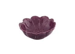 Bordallo Flora Schaal 495 Ml Aardewerk Paars