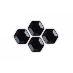 Le Creuset Hexagon Serveerschaaltje 9,5 Cm Aardewerk Zwart 4 Stuks -Bekend Glaswerk Winkel hexagon serveerschaaltjes ebbenzwart 4 stuks 3 1631123792 600x600
