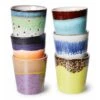 HK Living 70's ACE7124 Mok 200 Ml Aardewerk Gravity-Lunar-Solar-Patina-Cosmos-Comet 6-delig 1 HK Living 70's ACE7124 Mok 200 Ml Aardewerk Gravity-Lunar-Solar-Patina-Cosmos-Comet 6-delig -Bekend Glaswerk Winkel hkliving mok ceramic 70s coffee mugs pluto set of