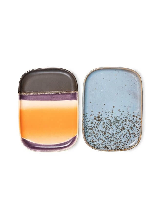 HK Living 70's ACE7121 Kleine Schalenset 14,5 X 10,5 Cm Aardewerk 2-delig 4 HK Living 70's ACE7121 Kleine Schalenset 14,5 X 10,5 Cm Aardewerk 2-delig - Afbeelding 2