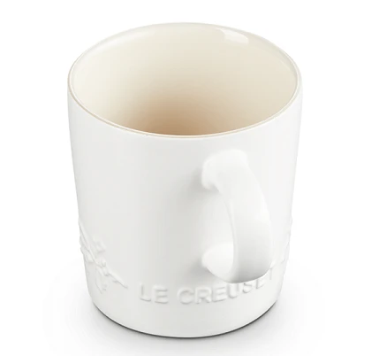 Le Creuset Holly Collectie Mok 200 Ml Aardewerk Katoenwit 6 Le Creuset Holly Collectie Mok 200 Ml Aardewerk Katoenwit - Afbeelding 4