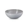 Le Creuset Saladeschaal 2,2 Liter ø 24 Cm Aardewerk Mist Grey -Bekend Glaswerk Winkel lc 20201020 zs ps fs 70120245410001 001
