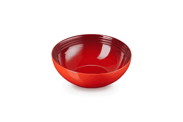 Le Creuset Saladeschaal 2,2 Liter ø 24 Cm Aardewerk Kersrood 6 Le Creuset Saladeschaal 2,2 Liter ø 24 Cm Aardewerk Kersrood - Afbeelding 4