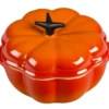 Le Creuset Minipan Pompoen 350 Ml Aardewerk Vulcanique -Bekend Glaswerk Winkel le creuset halloween pompoenschal mini braad stoofpannetje