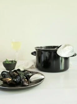 Oldenhof Zeeuwse Mosselschep Zilvertin -Bekend Glaswerk Winkel mosselschep 24