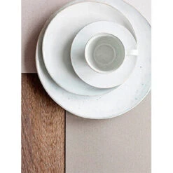 Broste Copenhagen Nordic Sand Schaal ø 33,5 Cm Aardewerk Wit -Bekend Glaswerk Winkel nordic sand 11