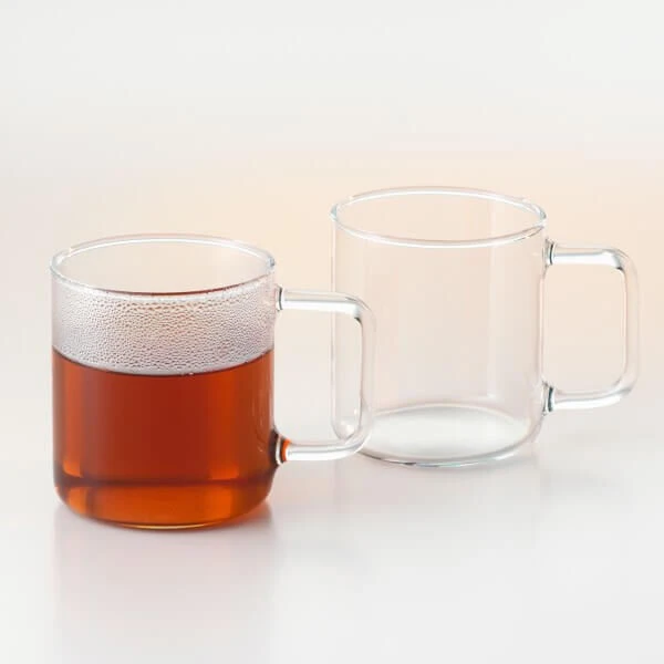 Oldenhof Theeglas Met Oor 300 Ml Glas 2 Stuks - Afbeelding 2