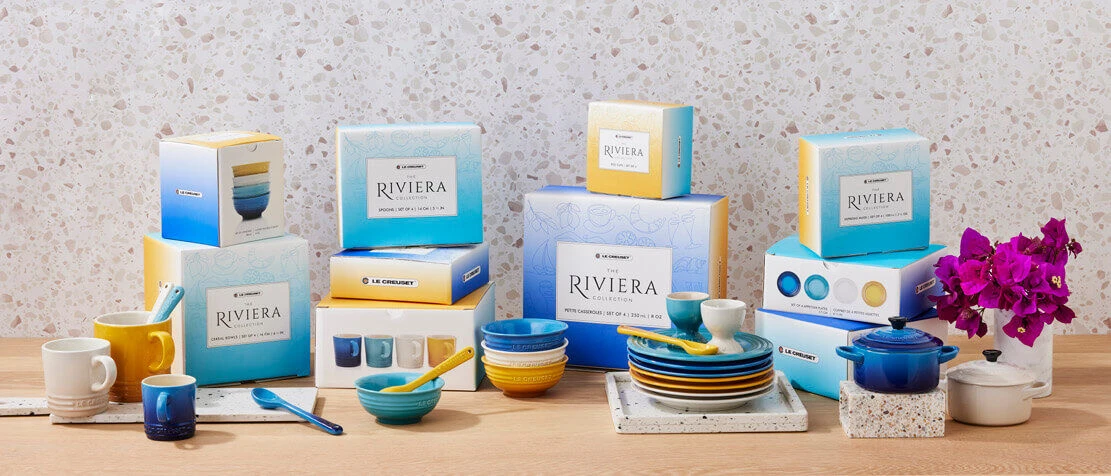 Le Creuset Riviera Collection Mini-schaal ø 10,6 Cm Aardewerk 4-delig 4 Le Creuset Riviera Collection Mini-schaal ø 10,6 Cm Aardewerk 4-delig - Afbeelding 2