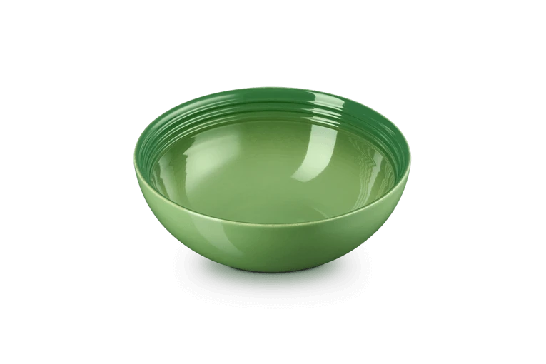 Le Creuset Saladeschaal 2,2 Liter ø 24 Cm Aardewerk Bamboo 4 Le Creuset Saladeschaal 2,2 Liter ø 24 Cm Aardewerk Bamboo - Afbeelding 2